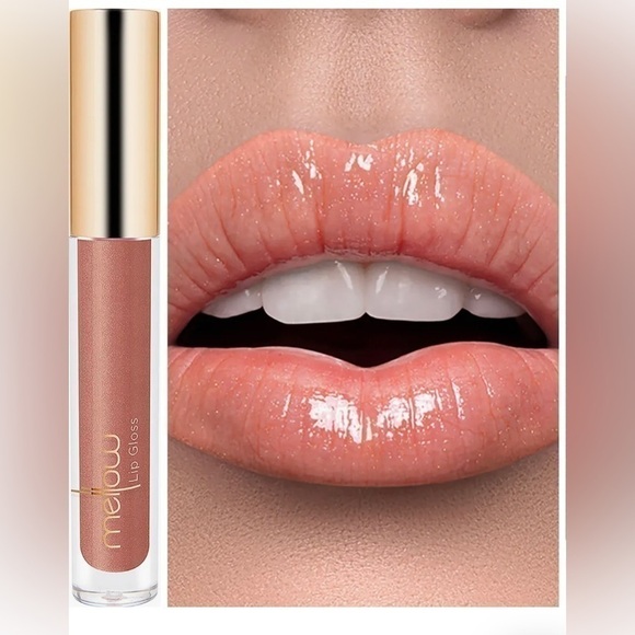 🖤 MELLOW Cosmetics ultra vegan lipgloss in the color “Tahiti” - Brand new - Picture 1 of 3